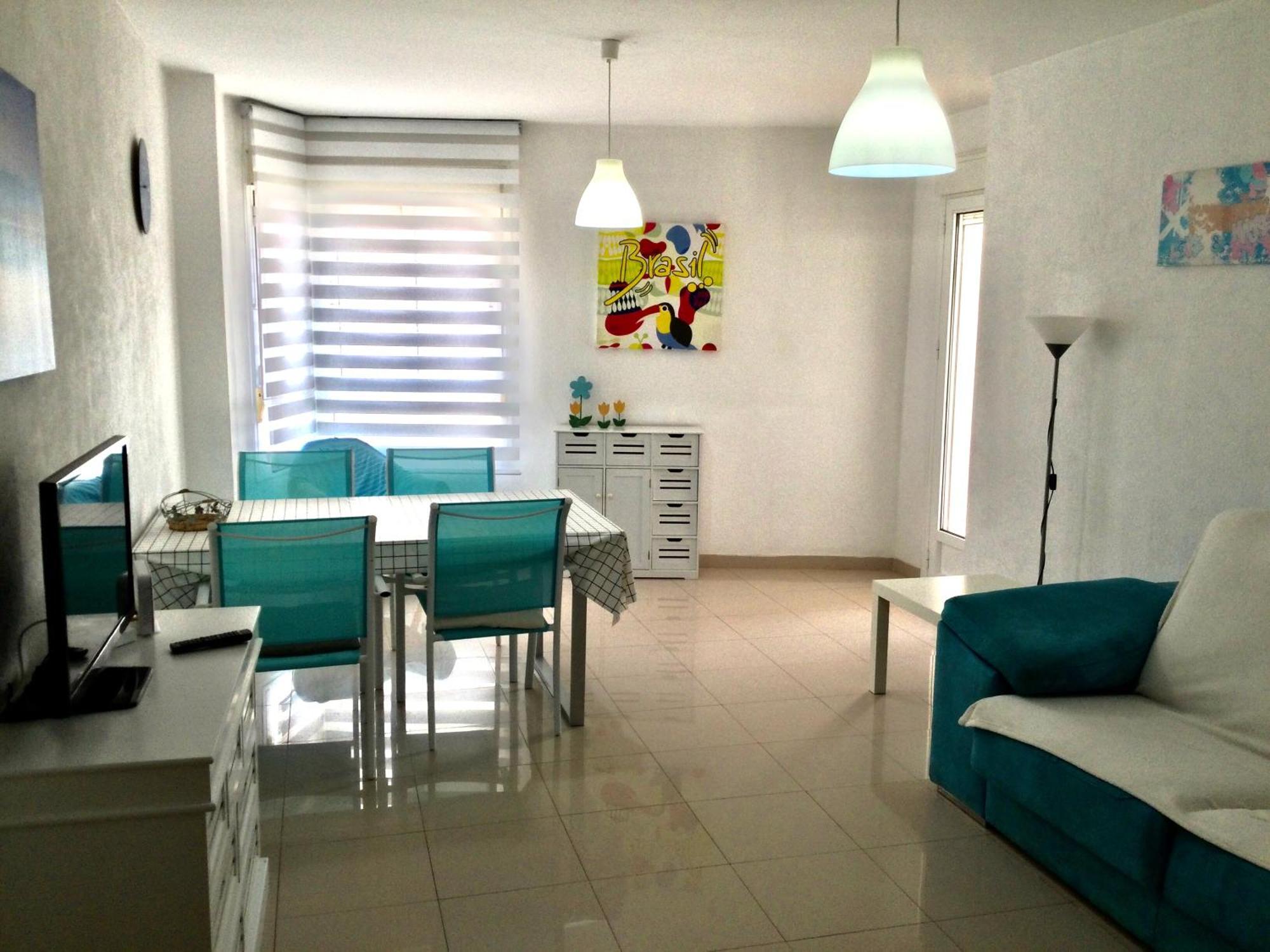 La Perla Azul Playa - Terraza Al Sol Appartement Roquetas de Mar Kamer foto