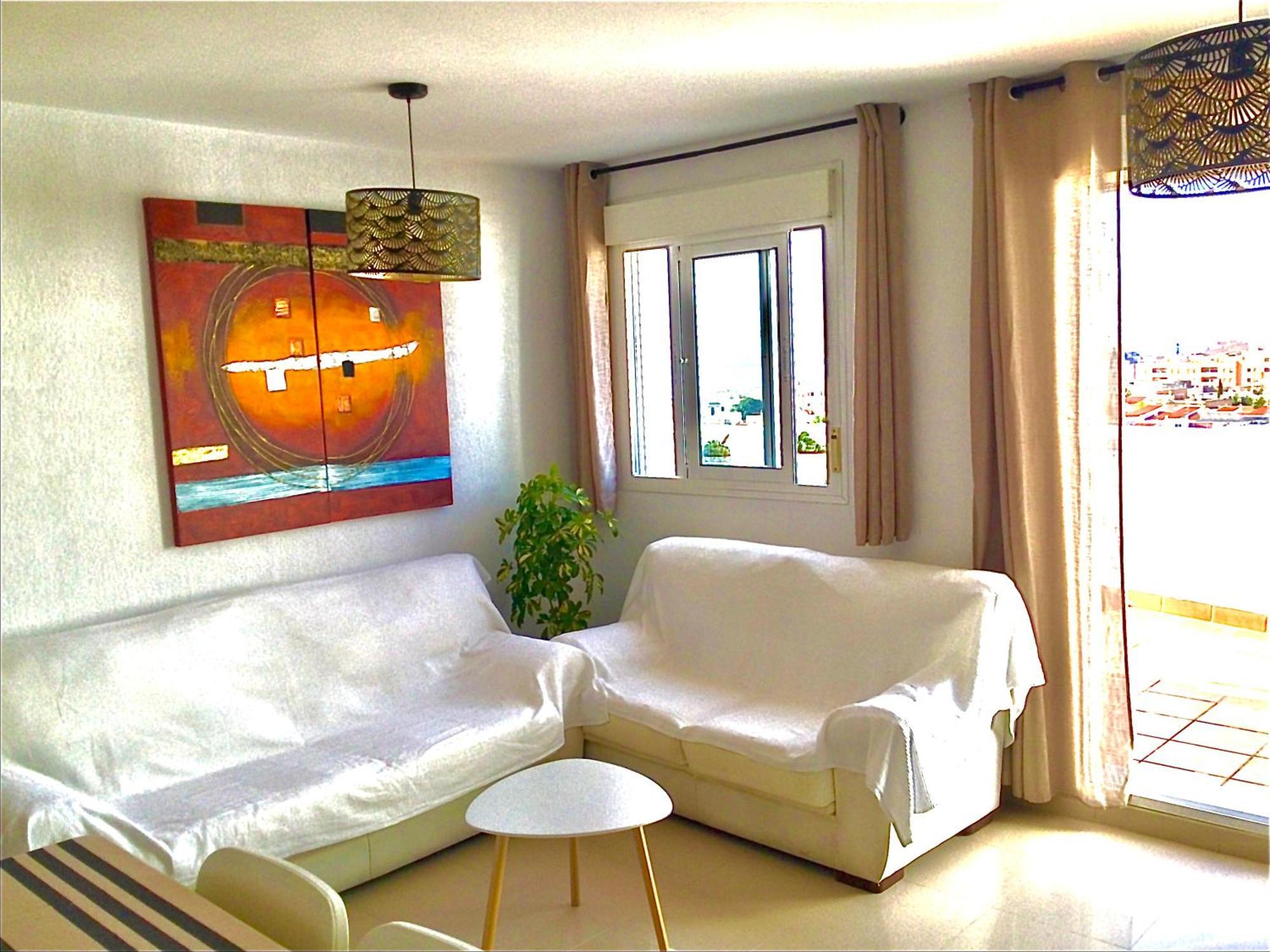 La Perla Azul Playa - Terraza Al Sol Appartement Roquetas de Mar Kamer foto